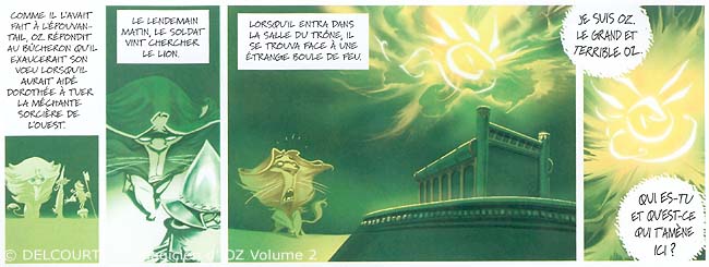 Bildfolge aus "Le Magicien d'Oz - Volume 2"